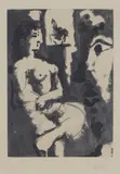 Pablo Picasso, Le Modèle, 1965, Radering