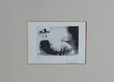 Pablo Picasso, Aquatint 20 juillet 1968 II, Radering