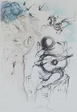 Komposisjon by Salvador Dalí, Litografi, sold Jun 2022