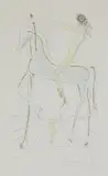 Komposisjon by Salvador Dalí, Radering, sold Jun 2022
