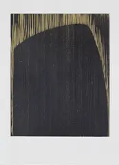 Anna-Eva Bergman, GB 45-1974 Sort klippe, Tresnitt