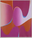 Gunnar S. Gundersen, Komposisjon, 1970, Serigrafi, lysmål