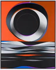 Gunnar S. Gundersen, Sort sol, Serigrafi