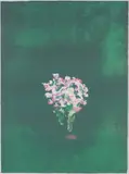 Håkon Bleken, Blomst i mørke, 1995, Litografi