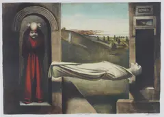 Vebjørn Sand, Post Mortem, Litografi