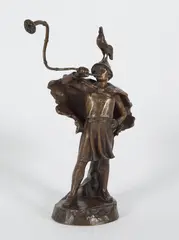 Stephan Sinding, Hornblåser, Bronse