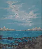 Bendik Riis, Kystlandskap, Olje på plate