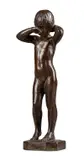 Arne Durban, Gråtende pike, Bronse