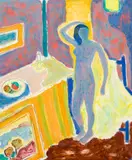 Johannes Rian, Couleur Malade, Olje på plate
