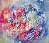 Jakob Weidemann, Impressions de la Nature, 1981, Olje på lerret