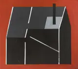 Hanne Borchgrevink, Jensebu 2, 2011, Akryl på lerret