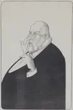 Morten M. Kristiansen, Avholdsfolket planlegger en aksjon, 1980, Radering