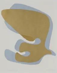 Nils Aas, Fugl, 1970, Serigrafi
