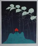 Per Kleiva, Eit skillingstrykk om havet, döden og kjærleiken, 1981, Serigrafi