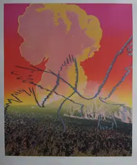 Per Kleiva, Etterpå er det for seint, 1980, Serigrafi