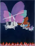 Per Kleiva, Amerikanske sommarfuglar, 1971, Serigrafi