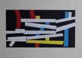 Odd Tandberg, Komposisjon, 1961, Serigrafi