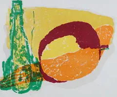 Ludvig Eikaas, Komposisjon, Fargelitografi