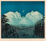 Harald Sohlberg, Vinternatt i Rondane