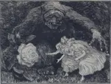 Erik Werenskiold, Trollkjerring og tre prinsesser