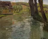 Frits Thaulow, Fransk elvelandskap