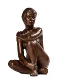 Arne Durban, Sittende akt, Bronse
