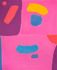 Johannes Rian, Kontrapunkt, 1976, Olje på lerret