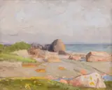 Kitty Lange Kielland, Strandbilde, fra Jæren