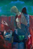 Håkon Bleken, Liv og død, 2011, Olje på lerret