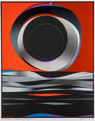 Gunnar S. Gundersen, Sort sol, Serigrafi, lysmål