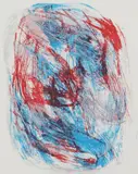Inger Sitter, Uten tittel, 1987, Fargelitografi