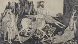 Sigurd Winge, Ras, 1949, Radering, lysmål