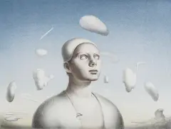 Odd Nerdrum, Isola, Litografi, lysmål