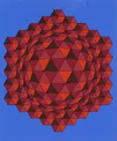Victor Vasarely, Komposisjon, Serigrafi