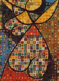 Victor Vasarely, Fille Fleur, Serigrafi