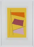 Richard Mortensen, Komposisjon, 1966-67, Serigrafi