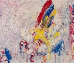 Jakob Weidemann, Komposisjon, 1964, Olje på lerret