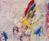 Jakob Weidemann, Komposisjon, 1964, Olje på lerret
