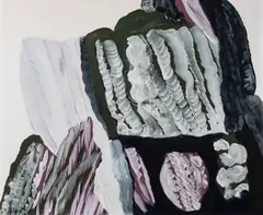 Knut Rumohr, Komposisjon, 1969, Olje på lerret