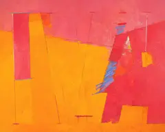 Irma Salo Jæger, Claritas, 1989, Olje på lerret