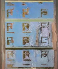 Mari Slaattelid, N.Y., 2010, Olje på plate