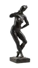 Nina Sundbye, Ballettdanser, 1971, Bronse