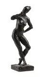 Nina Sundbye, Ballettdanser, 1971, Bronse