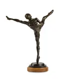 Kirsten Kokkin, Shooting star, 1998, Bronse