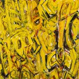 Kjell Pahr-Iversen, Titantistler, 2001, Olje på lerret