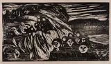 Edvard Munch, Panikk, Tresnitt trykket i svart på tynt japanpapir