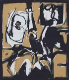 Ramon Isern, Komposisjon, 1987, Serigrafi
