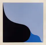Per Kleiva, Bølga, 1968, Serigrafi