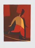 Bjarne Røtterud, Linedanser, 2002, Serigrafi