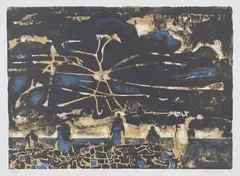 Håkon Bleken, Komposisjon, 1994, Litografi